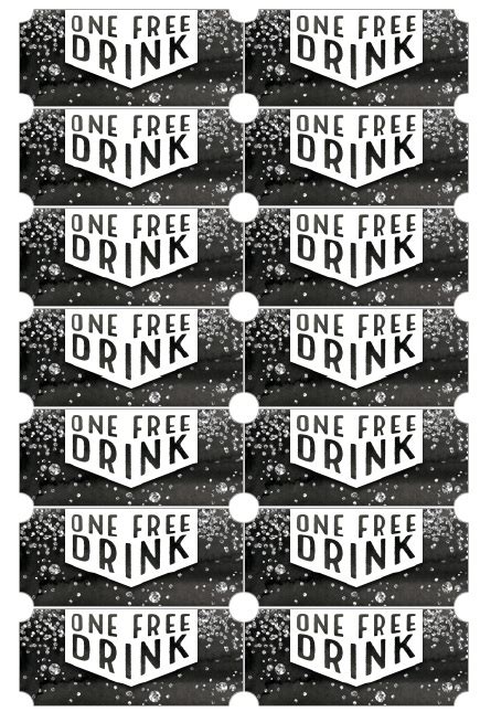 Printable Free Drink Voucher Template - Free Templates Printable