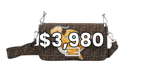 Fendi x Pokémon collab is here, has a $4,000 Dragonite bag | esports.gg