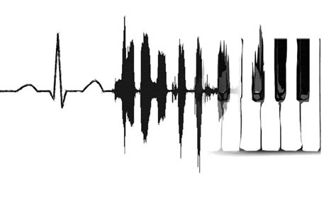 Heartbeat Soundwave Piano Keys | Music drawings, Music tattoos, Musical art