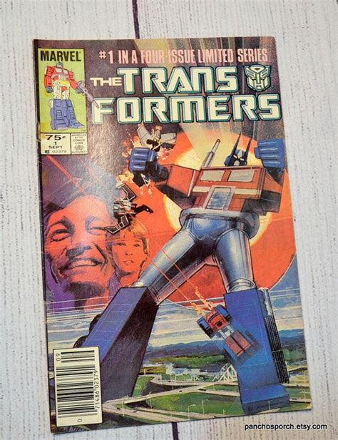 Vintage Transformers Comic Book 1984 No 1 Marvel Comics - Etsy