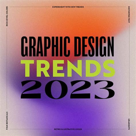 Graphic Design Trends For 2023 | Graphic design trends, Creative typography design, Trendy ...