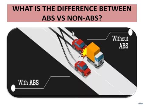 PPT - WHAT IS THE DIFFERENCE BETWEEN ABS VS NON-ABS PowerPoint ...