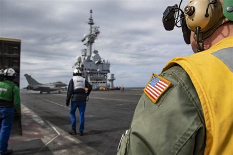 Pictures: U.S. Navy and French Navy Aircraft in Cross-Deck Inter-operability Exercise - Naval News