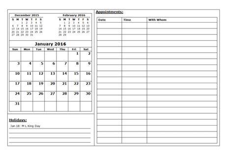 Libreoffice Calendar Template 2017 | PDF Template