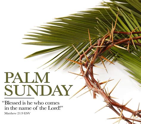 We invite you to join us this Sunday Morning, Palm Sunday, March 28 ...