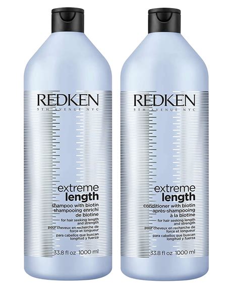 Redken Extreme Length with Biotin Shampoo and Conditioner Duo 33.8 Oz ...