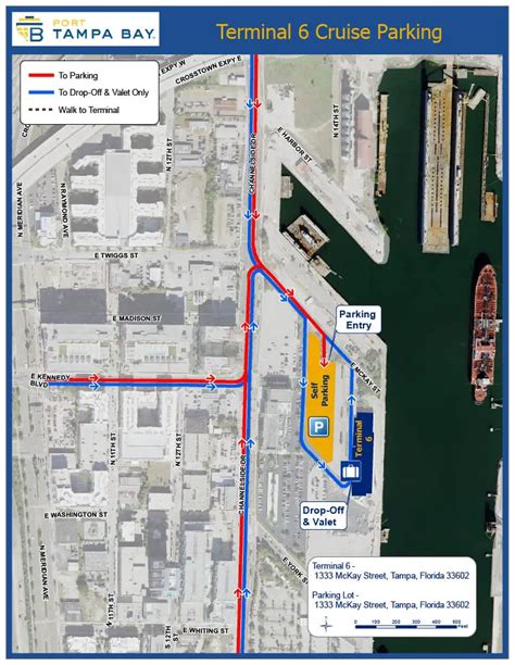 Cruise Parking in Tampa On-Site & Off-site Near the Port