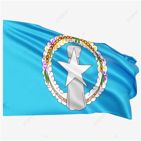 Northern Mariana Islands Flag Waving, Northern Mariana Islands Flag With Pole, Northern Mariana ...