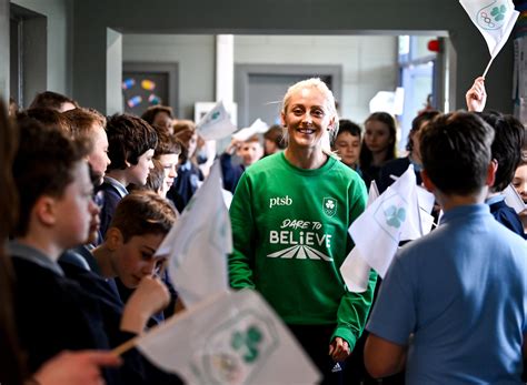 Sarah Lavin Visits Lisnagry National School in Limerick - Team Ireland