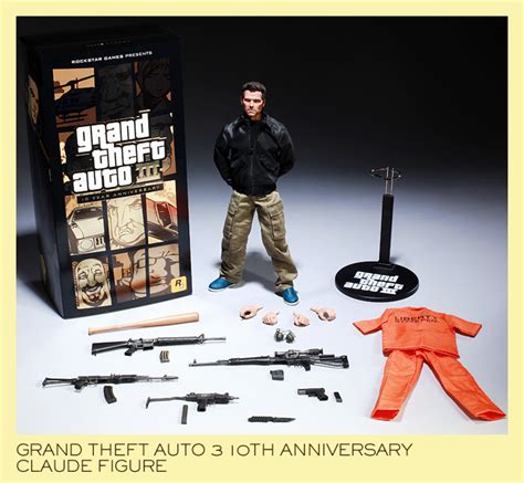 toyhaven: Grand Theft Auto III 10th Year Anniversary Limited Edition Claude Action Figure PREVIEW