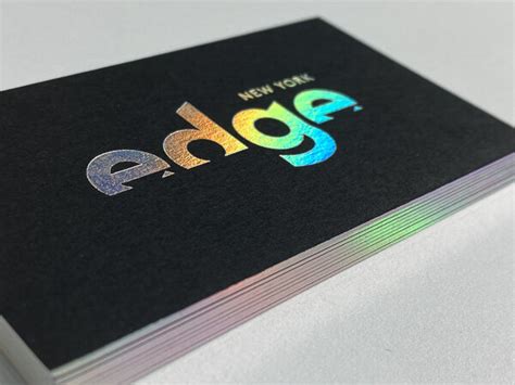 Holographic & Foil Printing - Printing Techniques — Publicide NYC