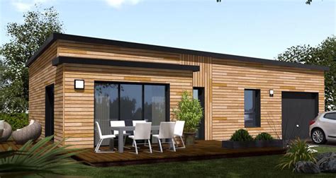 maison toit plat - Recherche Google | Maison bois, Maison ossature bois, Plan maison ossature bois