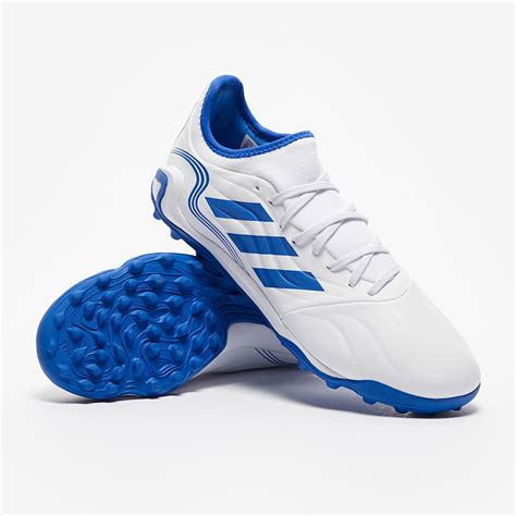 Adidas Copa Sense.3 TF - White / Hi-Res Blue / Legacy Indigo - Football ...