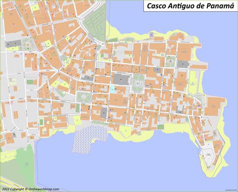 Panama City Map | Panama | Detailed Maps of Panama City