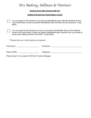 Fillable Online Registration Form - Sturry Surgery & Canterbury Health Centre Fax Email Print ...