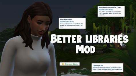 BETTER LIBRARIES MOD! | The Sims 4 | (Small Mods and Mod Updates #3 ...