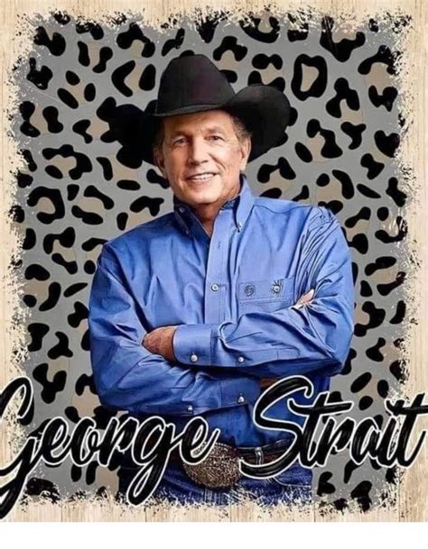 George Strait Svg Png Animal Print George Strait Svg Png | Etsy