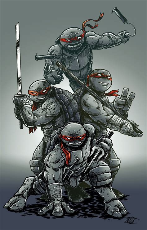 TMNT Original by johnraygun on deviantART | Teenage mutant ninja turtles artwork, Teenage mutant ...