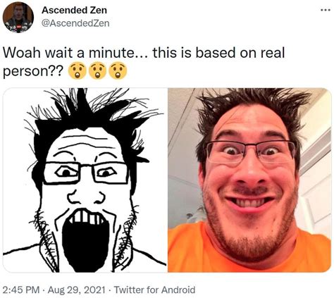 Markiplier Soyjak Origin | Soy Boy Face / Soyjak | Know Your Meme