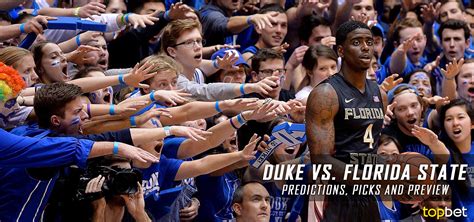 Duke vs Florida State Basketball Predictions and Preview