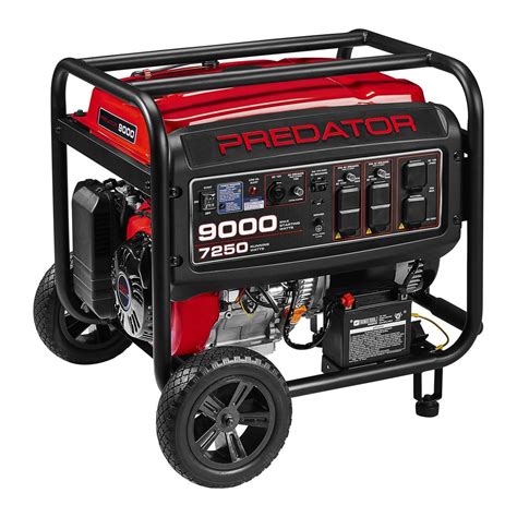 9000 Watt Gas-Powered Portable Generator with CO SECURE Technology, CARB