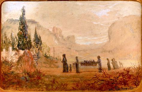 The Funeral Painting | Louis M. Eilshemius Oil Paintings | Painting ...