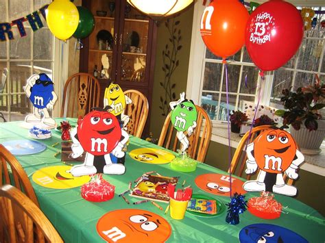 M & M Party Table | M & M Party Ideas and Supplies | Janet | Flickr