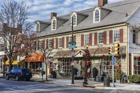 Chestnut Hill, Pennsylvania This historic small town lies just outside ...