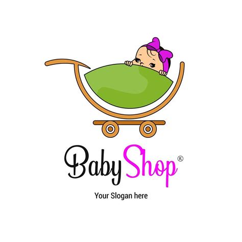 baby shop logo design 13105375 Vector Art at Vecteezy