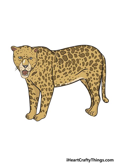 Jaguar Drawing - How To Draw A Jaguar Step By Step