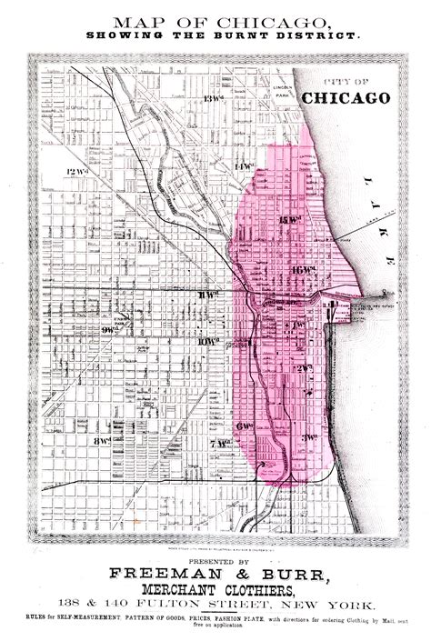 Great Chicago Fire Map Google Earth - The Earth Images Revimage.Org