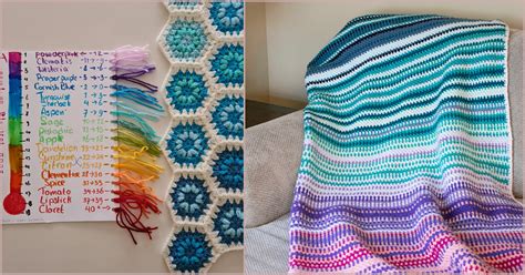 Temperature Blanket Ideas and Free Crochet Patterns - Your Crochet