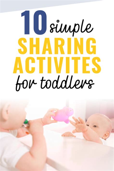 10 Simple and Engaging Sharing Activities for Toddlers!