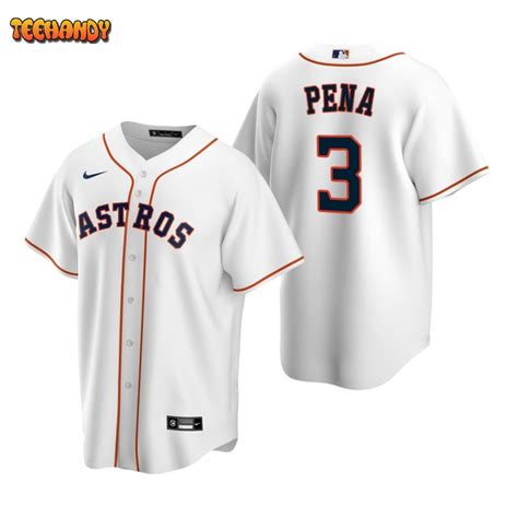 Houston Astros Jeremy Pena White Replica Home Jersey