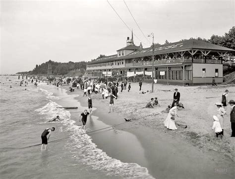 Euclid Beach Bath House (via Western Reserve Historical Society) | Cleveland ohio, Ohio history ...