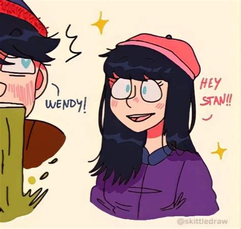 Wendy greets Stan South Park Fan Art Drawing, Art Drawings, Stan Marsh ...