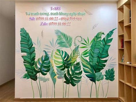 Tranh vẽ tường hoa: Cách tạo nên không gian sống mới đẹp mắt [Hấp dẫn nhấn click] - Vườn Bưởi Tư ...