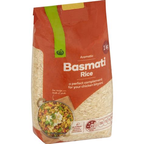 Woolworths Basmati Rice 1kg | Woolworths