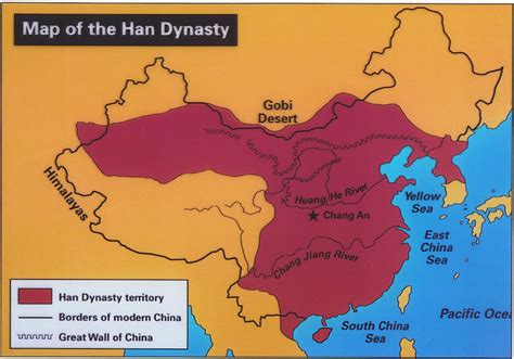 Han Dynasty - Catherine: Map of the Han Dynasty