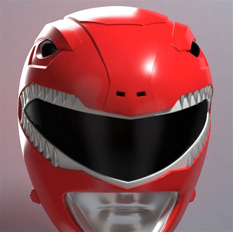 ArtStation - Red Ranger Helmet