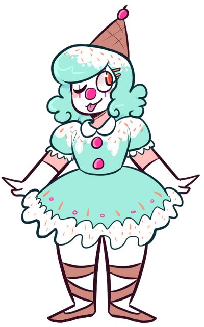 QUICK ADOPT: CLOSED Ice Cream Clown!! by LittleB100Bird on DeviantArt