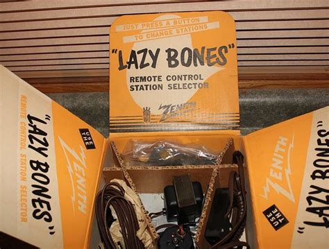 1950’s Zenith Lazy Bones TV Remote Control and Display nos RARE Find ...