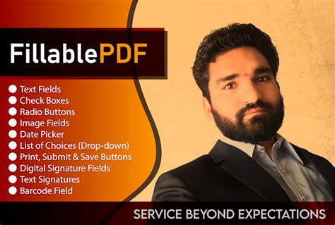 Create fillable pdf form by Imran_soltan | Fiverr