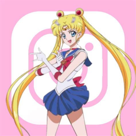 Sailor Moon Instagram App Icon by RoadHauss on DeviantArt