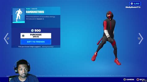 RAMBUNCTIOUS (Rare) Emote BACK In Fortnite Item Shop! - YouTube