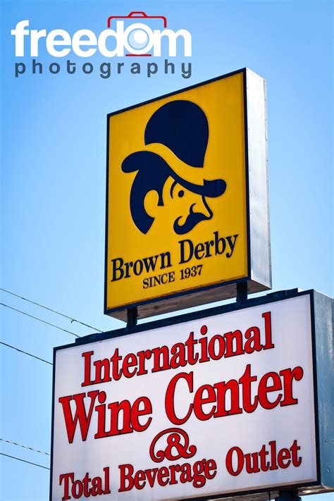 Brown Derby International Wine Center | Liquor store, Brown derby ...