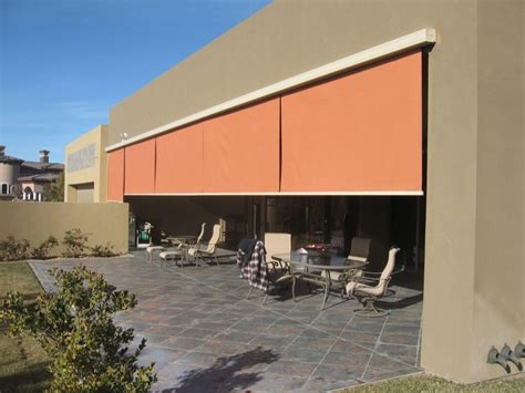 Motorized outdoor shades made by Polar Shades in Las Vegas, Nevada