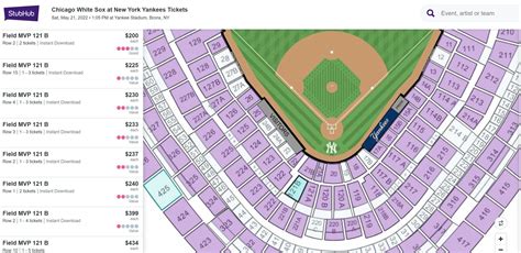 Yankee Stadium Seating Map Rows – Two Birds Home