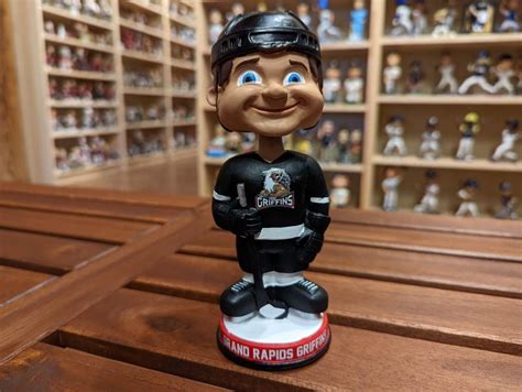 Bobblehead Hall of Fame unveils first Grand Rapids Griffins figurine ahead of opening night ...