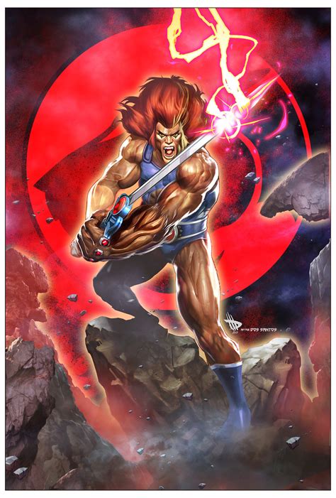 Lion-O Roars in THUNDERCATS Art by Dave Wilkins — GeekTyrant